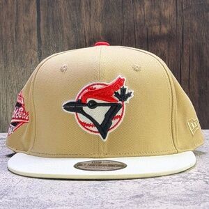 Toronto Blue Jays New Era 9Fifty Wide Brim 1993 Wolrd Series Side Patch SnapBack